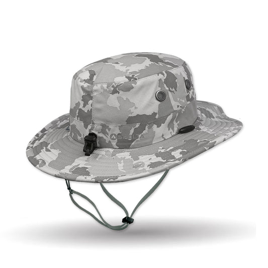 The Seahawk V2 Performance Sun Hat in Atlas Camo color