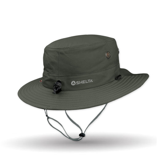 The Seahawk V2 Performance Sun Hat in Dark Olive color