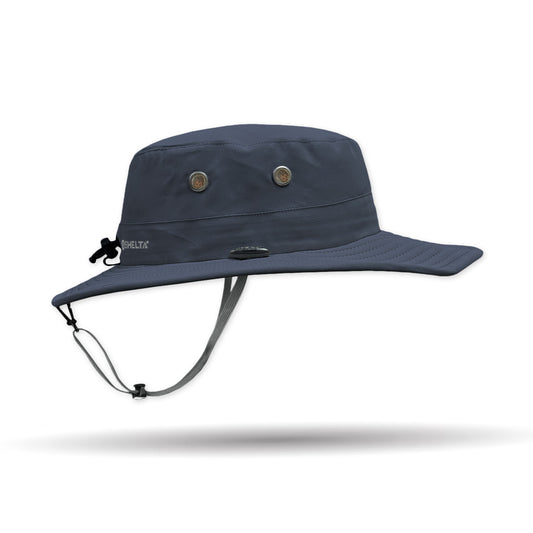 The Seahawk V2 Performance Sun Hat in Patrol Navy color