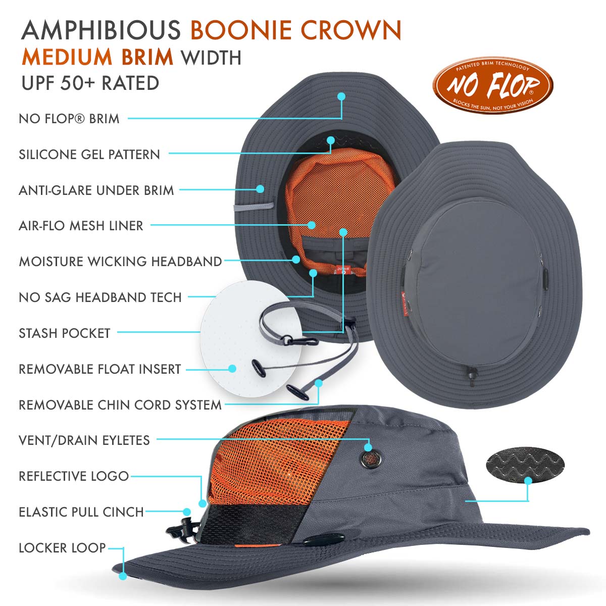 Tech Picture of Seahawk V2 Sun Hat -