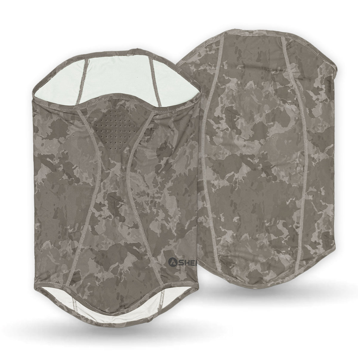 Shelta Face Gaitor in Brush Camo Color