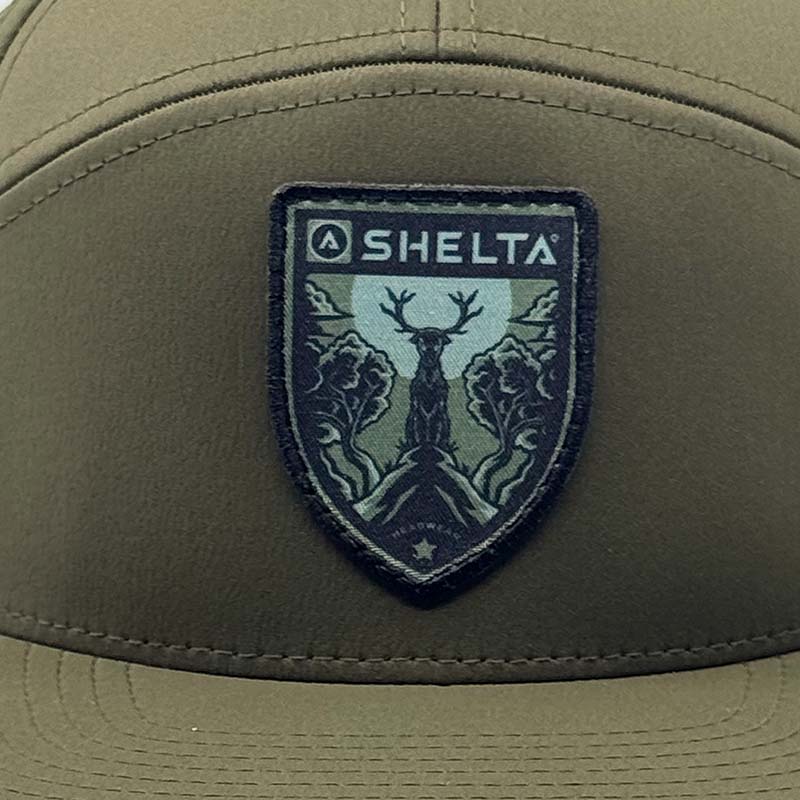 The Shelta Night Ops Cap In Olive logo