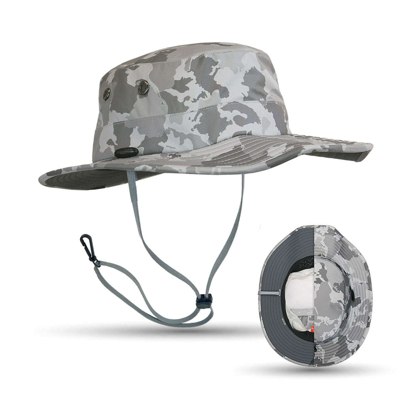 Seahawk V2 Sun Hat in Atlas Camo Color