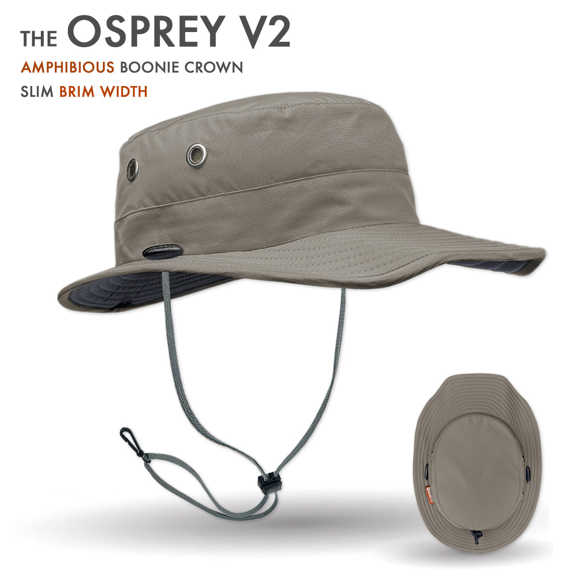 The Shelta Osprey V2 Performance Sun Hat in Overland Tan