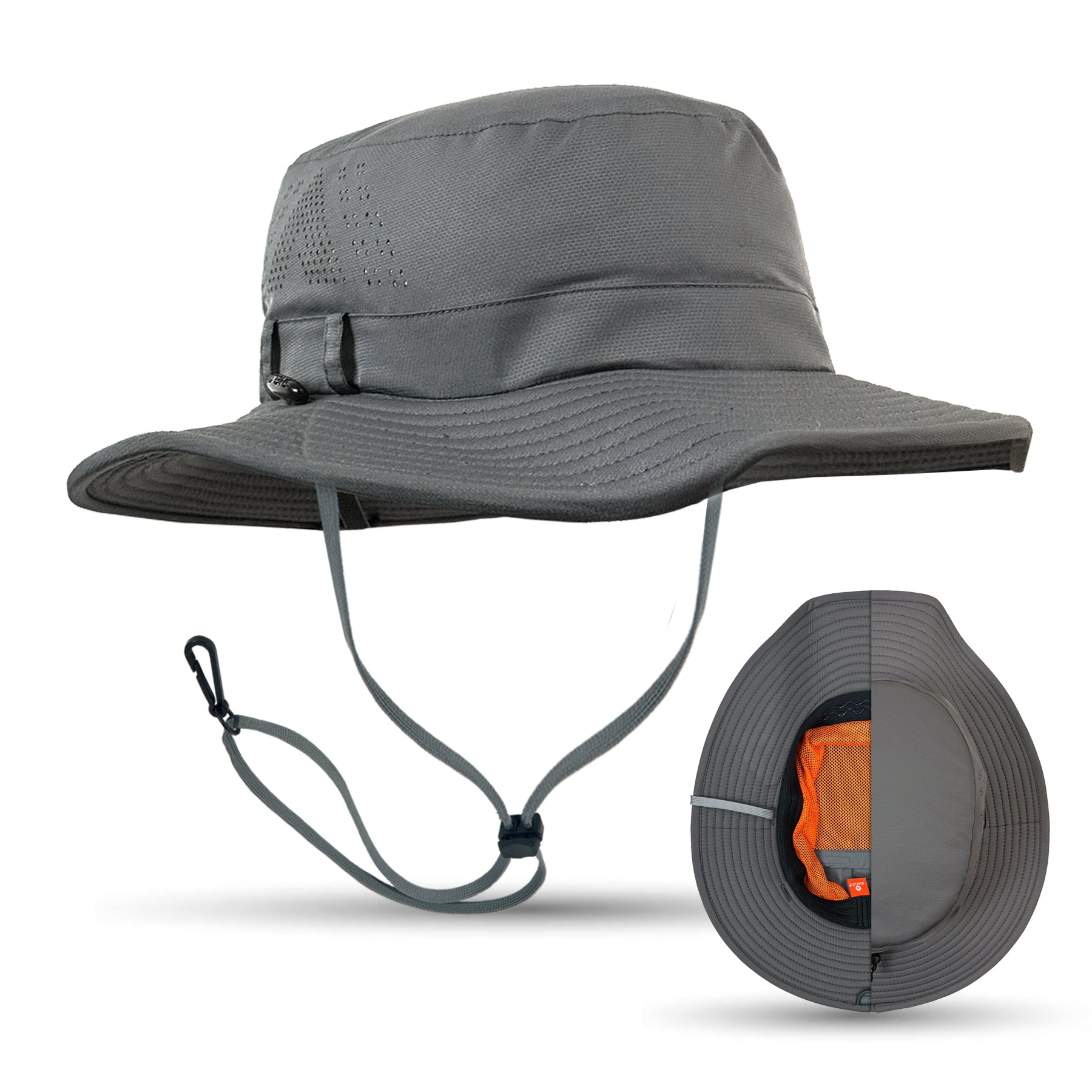 picture of condor sun hat in grey