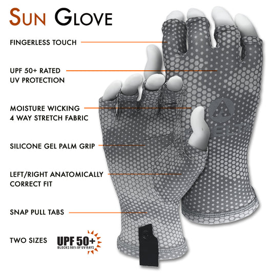 The Shelta Sun Glove in Dark Water