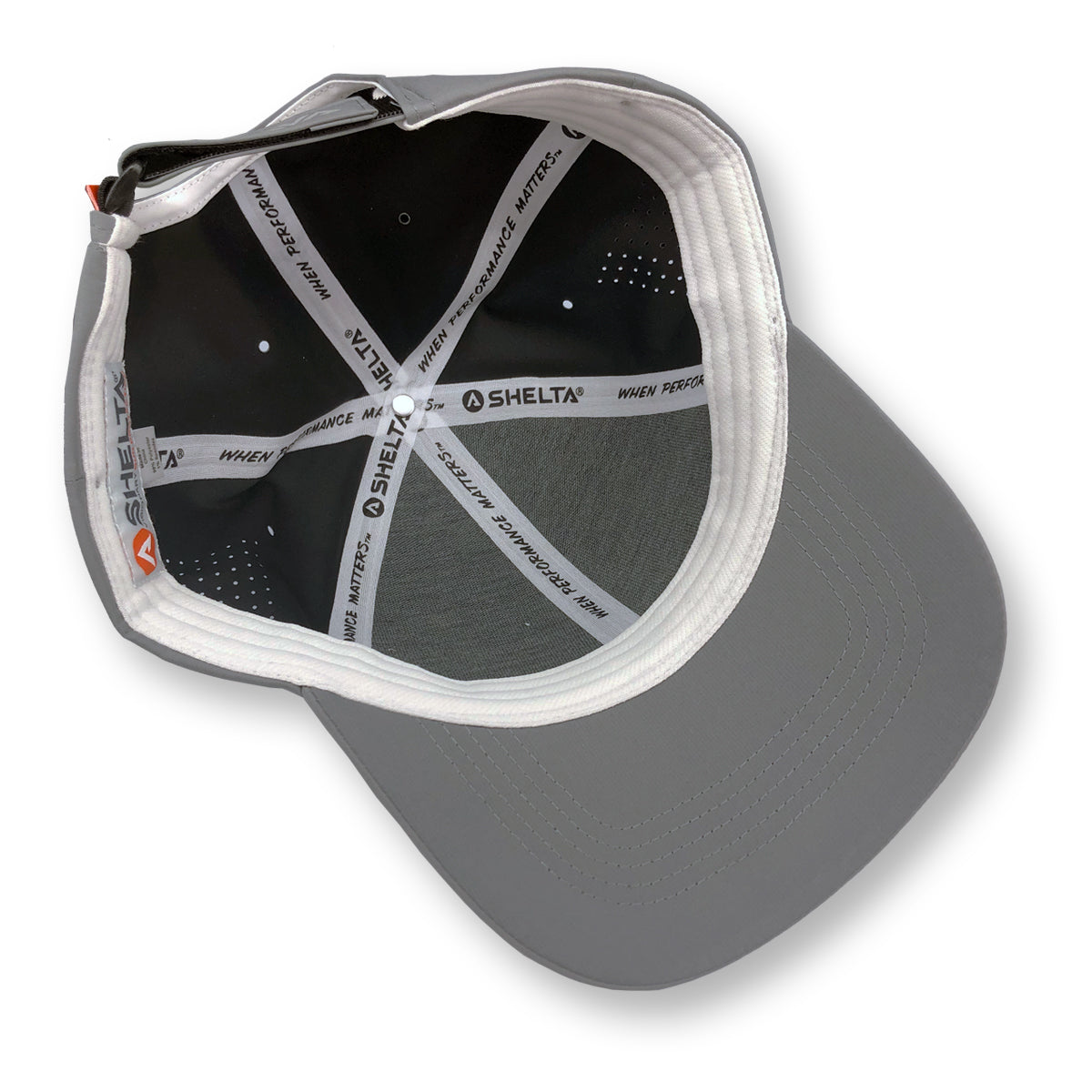 The Shelta V2 Tech Cap in Gravel Grey