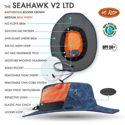 The Shelta Seahawk V2 LTD Performance Sun Hat