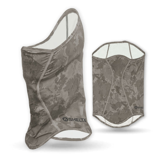 Shelta Face Gaitor in Brush Camo Color