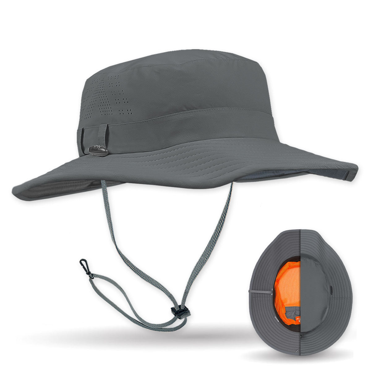 The Condor V2 Performance Sun Hat in Storm Grey – Sheltahats