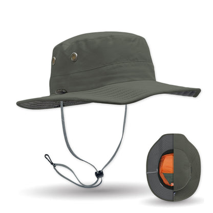 The Seahawk V2 Performance Sun Hat in Dark Olive color