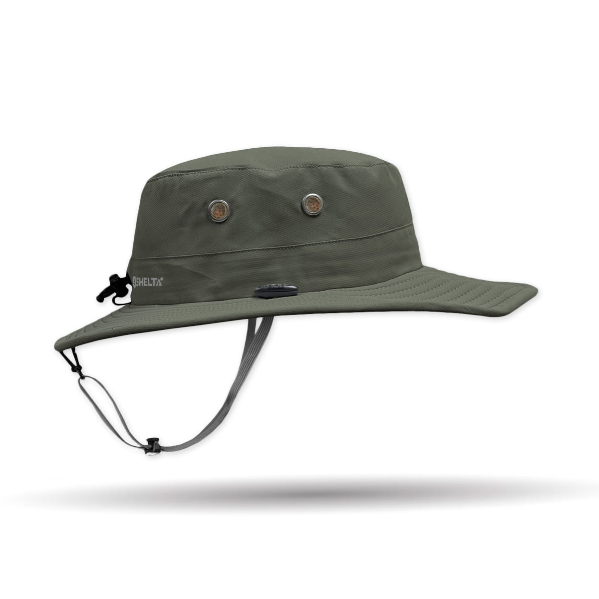 The Seahawk V2 Performance Sun Hat in Dark Olive color