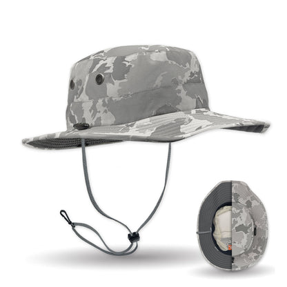 The Seahawk V2 Performance Sun Hat in Atlas Camo color