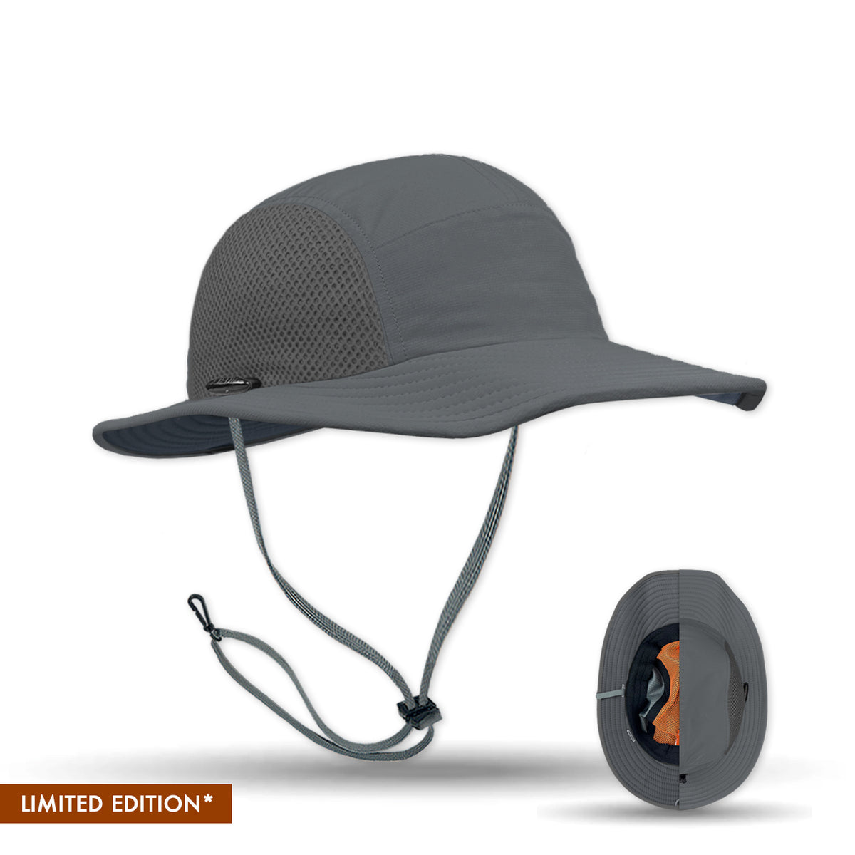 The Shelta Merlin LTD Performance Sun Hat in Storm Grey – Sheltahats