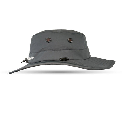 Side View of Seahawk V2 Sun Hat in Storm Grey