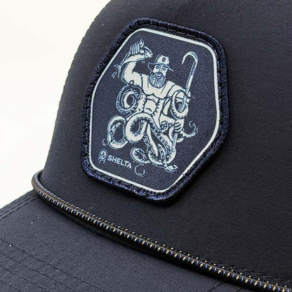 7 seas cap in Navy logo
