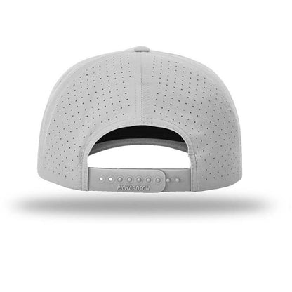 7 seas cap in Silver back view