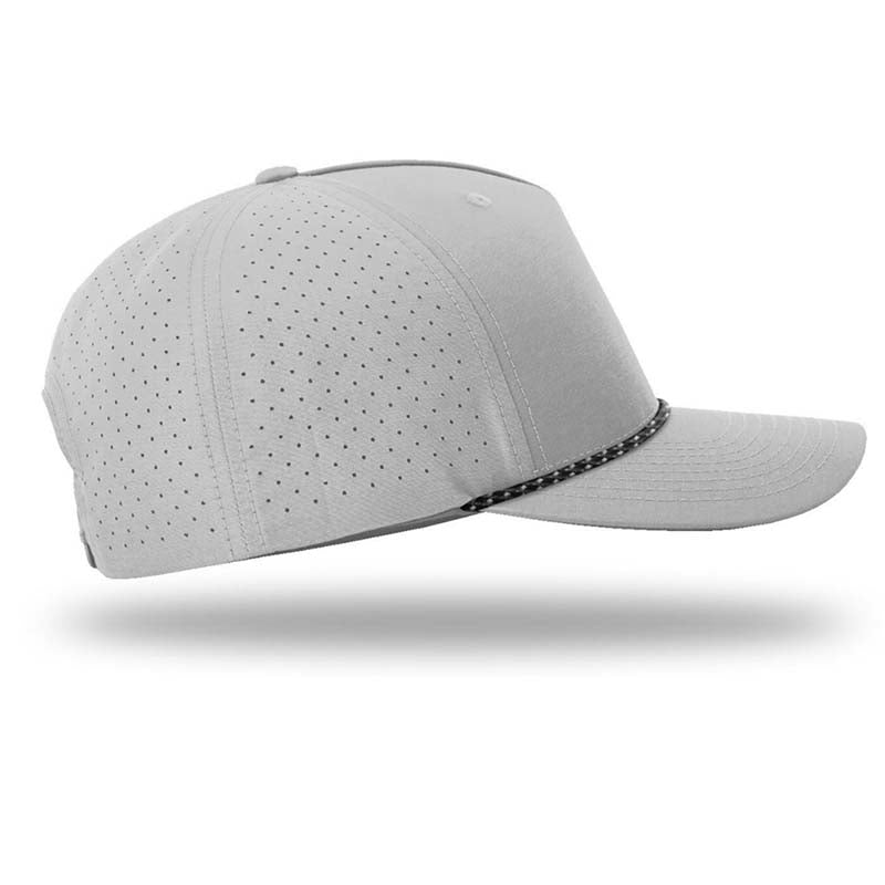 7 seas cap in Silver side view