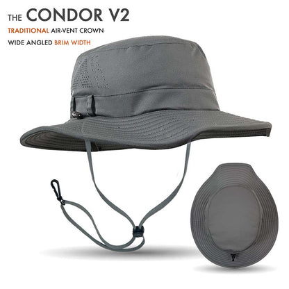 The Condor V2 Traditional Air vent crown in Grey