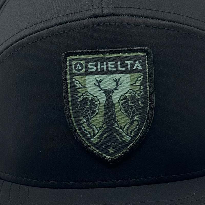 The Shelta Night Ops Cap In Black logo