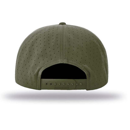 The Shelta Night Ops Cap In Olive back