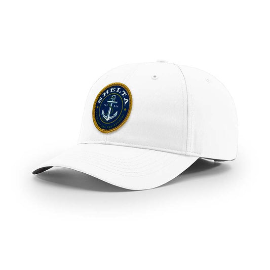 The Shelta Blue Seas Cap In White