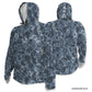 The Assault Hoodie in the color Overcast Grey is engineered & built with sun protection, function, and durability in mind.  Offering features consistent with Shelta core values and innovation goals.   UPF 50+ UV protection, the highest rating given.  Blocks 98% of UVA/UVB radiation Loose comfort fit Moisture Wicking Sleeves with thumb hole & finger loop for multiple hand protection options