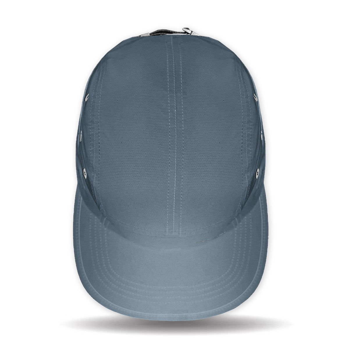 Blue baseball cap on a white background