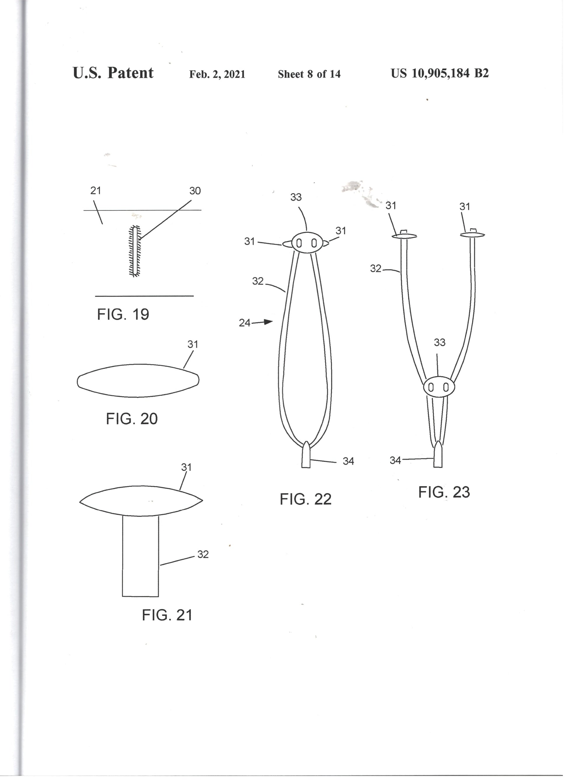 Picture of Cord system from patent office