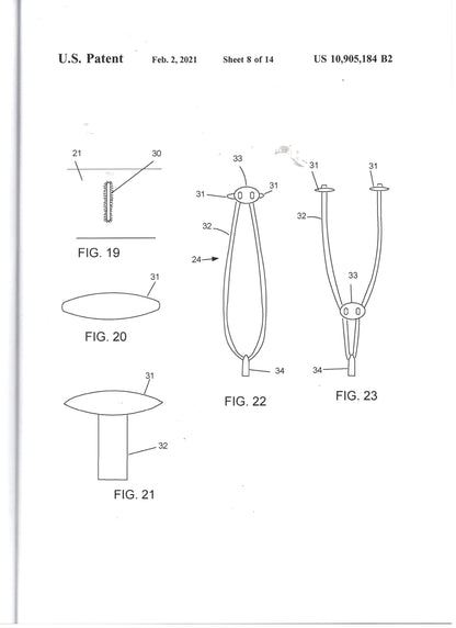 Picture of Cord system from patent office