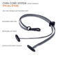 Picture of patent pending convertable cord system with descriptions