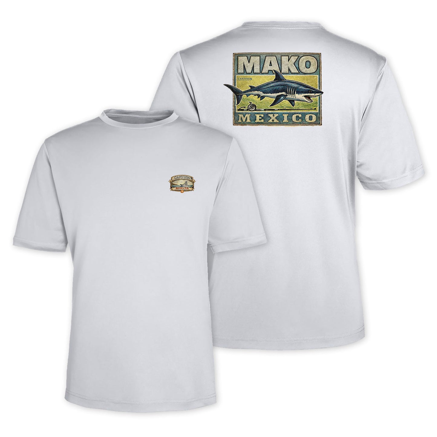 The Shelta S/S Core Mako in Light Grey