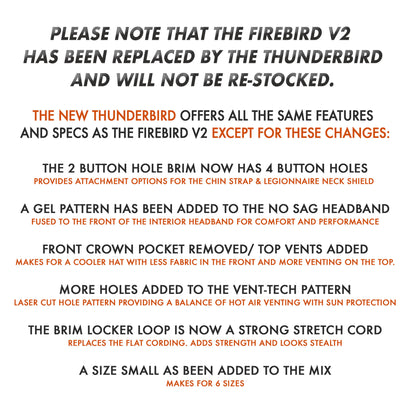 The Firebird V2 Performance Sun Hat