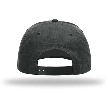 The Shelta Fish Wrangler Cap In Charcoal back