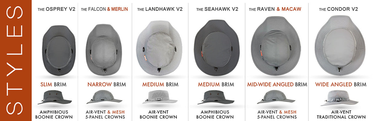 Shelta Sun Hat Styles