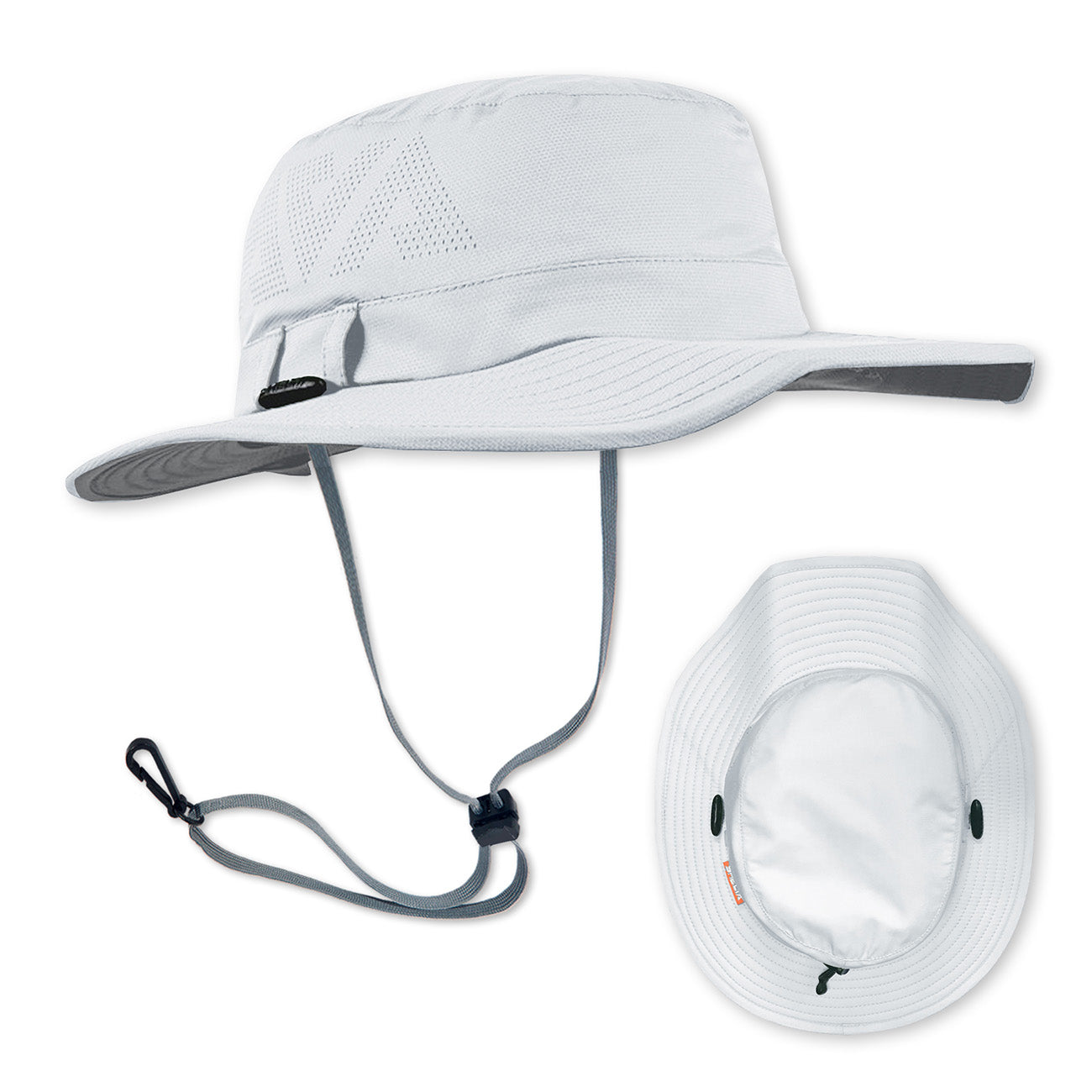 Image of the Land Hawk Sun Hat in Light Silver
