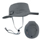 Image of the Land Hawk Sun Hat in Grey