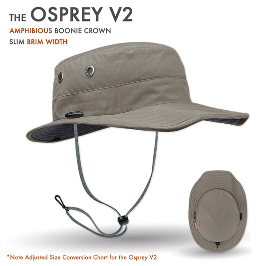 Osprey V2 boonie hat with adjustable chin strap on a white background