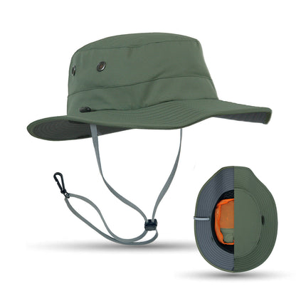 Seahawk V2 Sun Hat in Drap Green Color