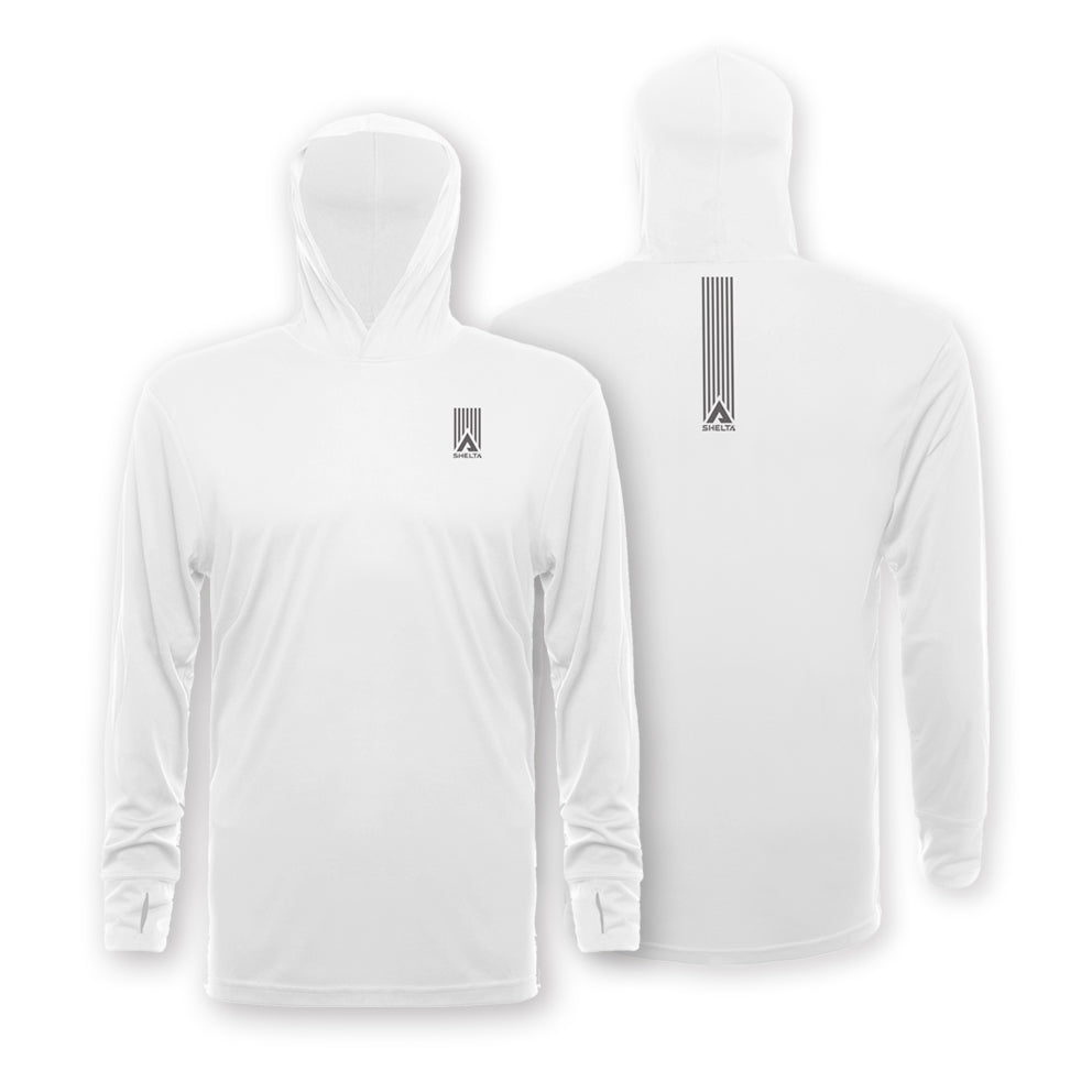 The Travelr is our lightest and most multi-purpose hoodie in soft white color