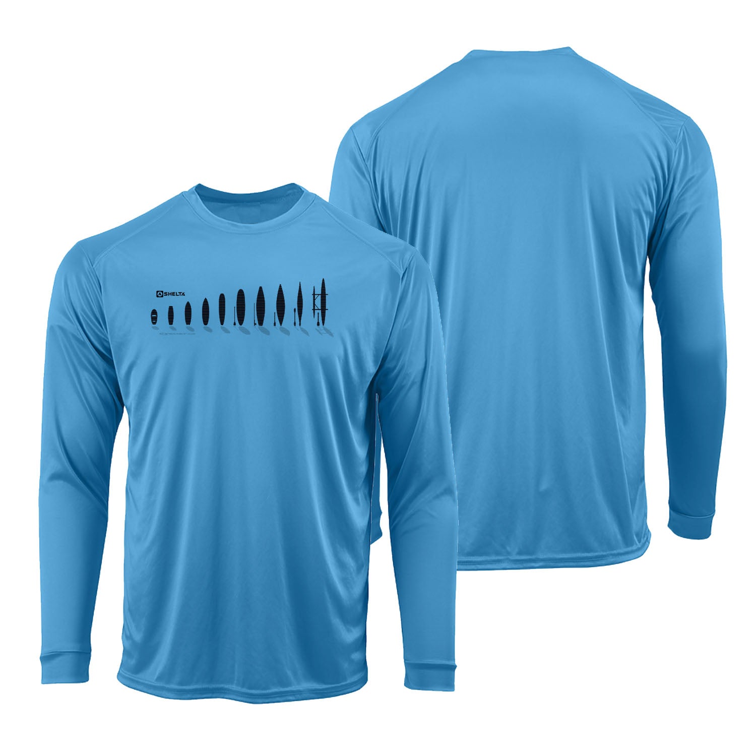 The Shelta L/S Watercraft Band in Ocean Blue