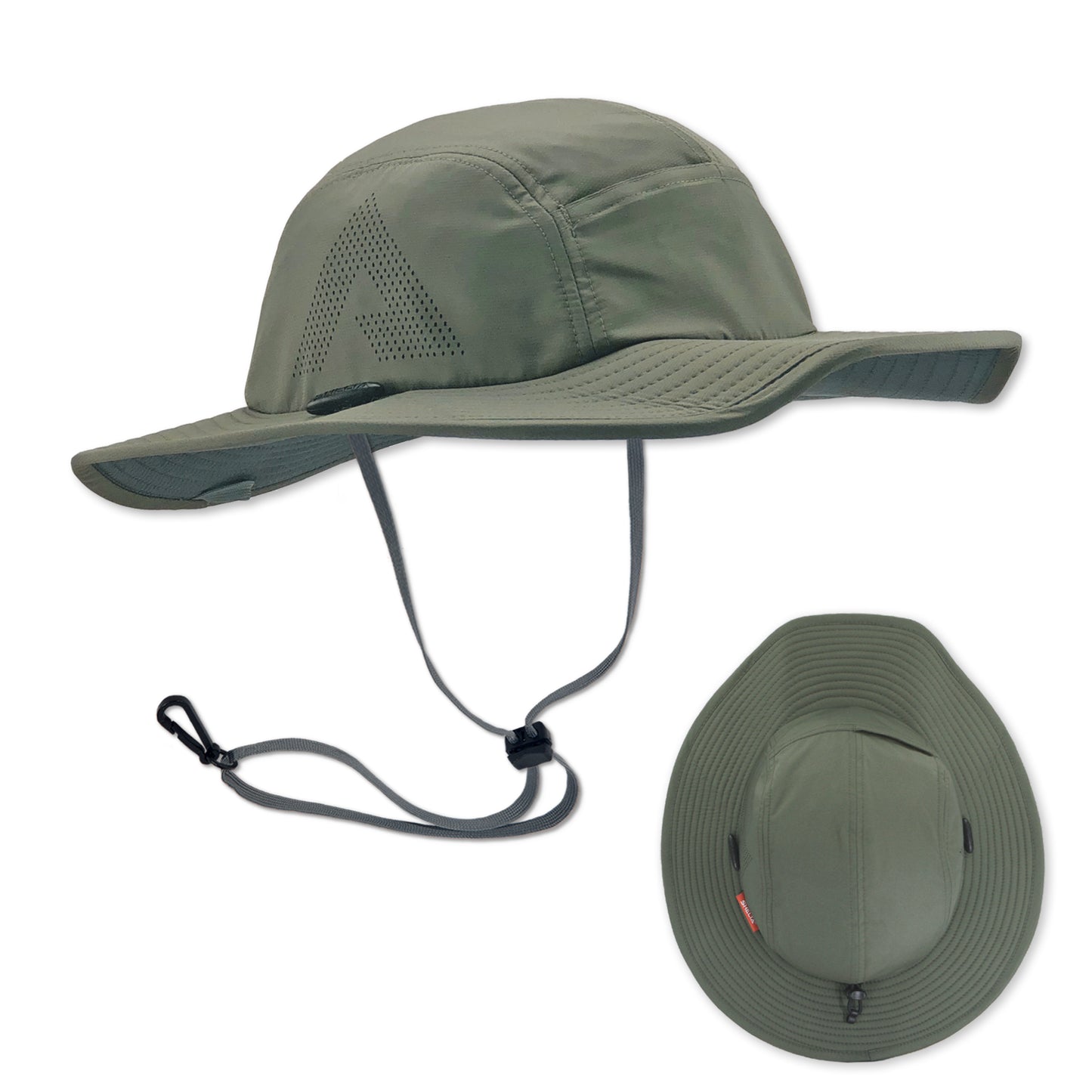 Shelta Firebird V2 Sun Hat In the color Dirty Olive