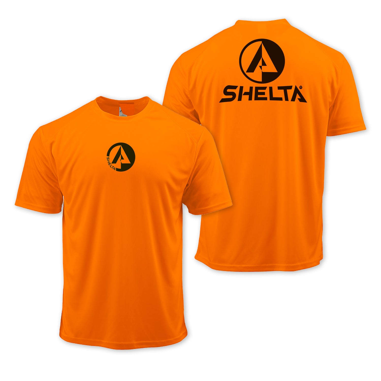 The Shelta S/S Corpo22 Logo in Bright Orange