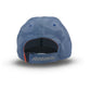 Back View of the Hector Blue Camo Cap