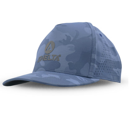 The Hector Cap in Blue Camo